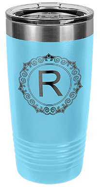 20oz Light Blue Tumbler