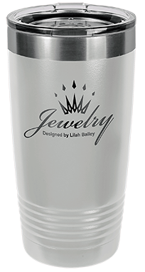 20oz White Tumbler