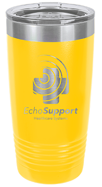 20oz Yellow Tumbler